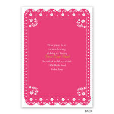 As engraving was the highest quality printing technology available in the past, this has become associated with wedding invitation tradition. Festive Fiesta Spanish Invitation Ann S Bridal Bargains