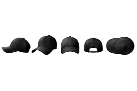 Download Black Cap Mockup Baseball Caps Sport Hat Template And Realistic 3d T By Tartila Thehungryjpeg Com