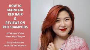 Tressa professional hair products, cincinnati, ohio. Tips To Maintain Red Hair Red Shampoos Favorite Products Beauty Book Corner Youtube