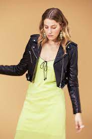 Baby Jane Smooth Leather Jacket Black Jackets Leather Jacket Black Jackets Black Jacket