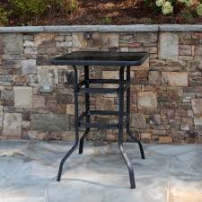 Metal Patio Bar Table