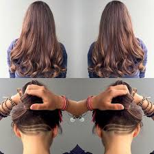 Hidden Undercuts Undercut Long Hair Thick Hair Styles Undercut Hairstyles