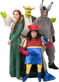 Eva rubber white and black colored. Shrek Costume Rentals Shrek Costume Fairy Godmother Costume Character Costumes Diy