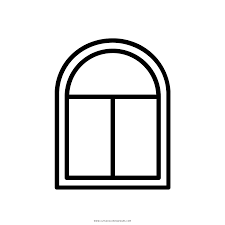 This one looks a little like a shell from far away islands, or maybe like a fossil gasteropod, or even a celtic pattern. Arch Window Coloring Page Ultra Coloring Pages