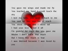 Hvala Hajrusooo Pozzceline Dion Because You Loved Me Celine Dion Lyrics Celine Dion Because I Love You