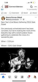 Musi gathering at 3:30 129 East Gale st.