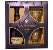 Courvoisier Cognac VS 80 Proof with 2 Glasses Gift Set