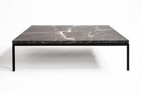 Metro high gloss coffee table grey. Found Coffee Table In Black Marble And Black Steel At 1stdibs