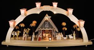 Candle Arch Nativity 80 41 Cm 31 5 16in By Richard Glasser In 2020 Candles Candle Types Nativity