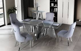 Free delivery and returns on ebay plus items for plus members. China Home Furniture Table Set Stainless Steel Frame Marble Top Glass Top Dining Table China Dining Table Dining Furniture