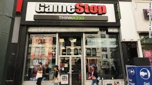 Find the latest gamestop corporation (gme) stock quote, history, news and other vital information to help you with your stock trading and investing. Wall Street S Wild Week Gamestop Stock Soars 100 After Robinhood Lifts Restrictions Cnn