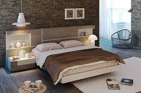 Durable european made constructions black high gloss lacquer finish glossy wood grain accents sturdy wooden slats eliminate the need for a box spring the set consists of queen size platform bed, 2 nightstands and single dresser with matching mirror made by fenicia mobiliario and imported from spain in stock and ready for fast. Modern Bed Garcia Quarta