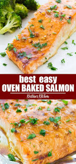 Easy Oven Baked Salmon Salmon Recipes Oven Salmon Recipes Baked Healthy Baked Salmon Recipes
