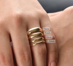 5mm Gold Wedding Band 14k Wedding Band For Man Wedding Band Etsy In 2020 Engagement Ring For Him Engagement Rings For Men Gold Wedding Band