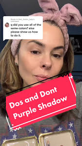 Replying to @that_italian_lady Purple Modern Eye look #90smakeup  #dosanddonts #90smakeuplook #purpleeyeshadow #makeupover40  #over40makeuptips #over40makeup #over50makeup #fyp #fypシ