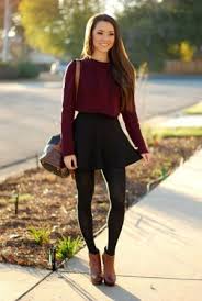 Outfits For Christmas Dinner With Your Boyfriend S Family Winter Skirt Outfit Outfits With Leggings Fashion
