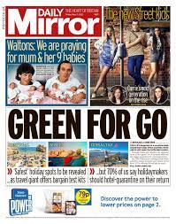 Not look like i wrote by holding the pen between my feet.? Daily Mirror 2021 05 07