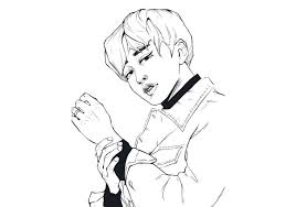 Bts Coloring Pages Print For Free 120 Unique Images