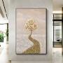 Golden Tree Painting Feng Shui from www.etsy.com