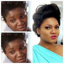 Makeup is what most women put on to make them look more beautiful and attractive. Photos Of Nigerian Celebrities Without Makeup Saubhaya Makeup