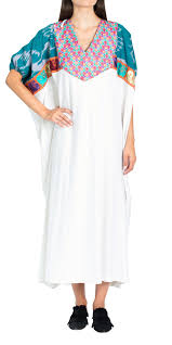 Maybe you would like to learn more about one of these? Al Jawhara Two Tone Printed Kaftan Designer Dress Rental Dubai Rent A Dress Designer 24 Com D24