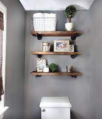 They all celebrate traditional flair. Stylish Diy Floating Shelves Wall Shelves Easy Bathroom Wall Shelves Home Remodeling Home Diy