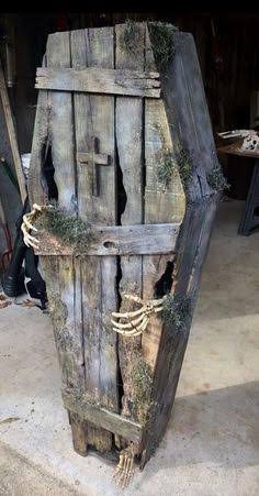 Discover 130 Halloween Coffins and diy coffin halloween prop ideas | how to make a coffin prop, how to make a halloween coffin, halloween graveyard coffin and more