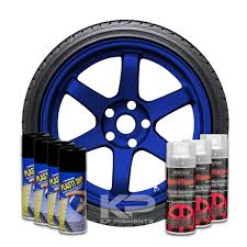 Deep Sea Blue Dip Pearl Plasti Dip Aerosol Wheel Kit