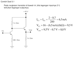 Maybe you would like to learn more about one of these? Contoh Soal Transistor Dan Jawabannya Cara Golden