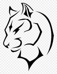Black Panther Cougar Drawing Clip Art Black Panther Drawing Black And White Free Transparent Png Clipart Images Download Cougar mountain lion puma wildlife animals colored pencils original. black panther cougar drawing clip art