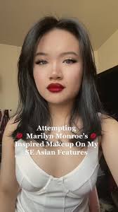 Marilyn Monroe Inspired Makeup Tutorial for SE Asian Features