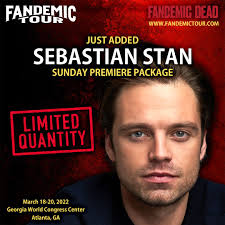 📢 Sebastian Stan Photo Ops ADDED SUNDAY just for you! (limited amount) The  JUST ADDED Sebastian Stan Premiere VIP Photo Op Package includes: ⭐️ VIP  Admission early Admission to the Fandemic Dead