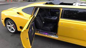 How much does a ferrari limo cost. Ferrari 360 Limo Gets 104 400 Bid On Ebay But Fails To Sell