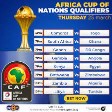 Cameroon don automatically qualify as di host of di tournament, so dia matches dem dey play na formality. Zq6ysyt9zwwxtm