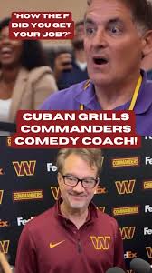 Mark Cuban wanted to know how I got the Commanders Comedy Coach job., Let’s  just say… it involved collusion and a deal with the Browns and the  “Legendary” Shedeur Sanders. , 🎥 Follow, comment and like ...