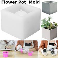 4.9 out of 5 stars. Cube Concrete Silicone Mold Planter Flower Pot Cement Vase Mould Craft Hand Make Buy Online At Best Prices In Pakistan Daraz Pk
