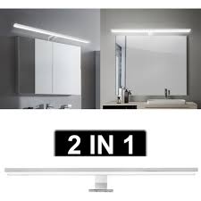 Beim schminken oder rasieren sind spiegelleuchten unentbehrlich. Spiegelampe Ip44 Led Badlampe Bali W 40 Cm 8 W 3000k