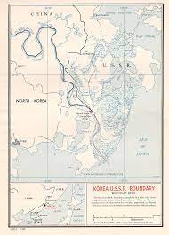 So the china/north korea border follows the river and the china/russia border is in some places barely a kilometer from the c/nk border. North Korea Russia Border Wikipedia