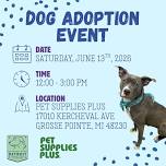 Dog Adoption Event at the Grosse Pointe Pet Supplies Plus