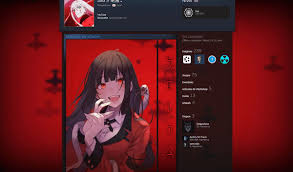 Steam Artwork Design Jabami Yumeko By Svmurai On Deviantart Kakegurui 4k hd computer wallpaper widescreen, one person, standing. steam artwork design jabami yumeko by