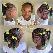 That is why having a fashionable & stylish kids braids is so important for children as well as. Kids Large Feed Ins Booking Link In Bio Ghanabraids Jumbocornrows Atlantahair Ponytail Atlantahairstylist Braids For Kids Hair Styles Little Girl Braids