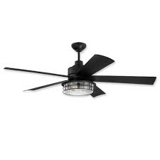 Bring beauty, sophistication, and comfort to outside spaces with hunter's outdoor ceiling fans. Craftmade Garrick Gar56fb5 56 Led Outdoor Ceiling Fan Flat Black