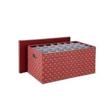 Neu Home Holiday Cardboard 56 Compartment Ornament Storage Box 9641w1p The Home Depot Ornament Storage Box Ornament Storage Christmas Tree Storage Box