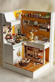 No es algo difícil ni imposible, y podemos con pocos trucos lograr un aspecto. List Of Miniature Rooms Pinterest Pin Miniature Kitchen Miniature Rooms Room Box Miniatures