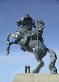 Find large bronze horse statues today. World S Largest Equestrian Bronze Installed Horsetalk International Horse News