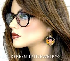 Buy Famous Artist Painting Earrings Romantic Jewelry Woman Tears Art  Nouveau Symbolism 19th Century Paintings, Photo Image Jewelry Online in  India