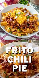 Frito Chili Pie Walking Tacos Video Recipe Video Frito Chili Pie Easy Casserole Recipes Recipes