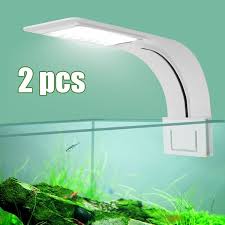 Super Slim Led Aquarium Light Lighting Plants Grow Light 5w 10w 15w Aquatic Plant Lighting Waterproof Clip On Lamp For Fish Tank Wish