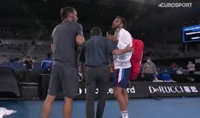 But since he was upset and angry (rightly), he should have apologised, but at that point his character prevailed and the competitive spirit didn't help. Australian Open Fabio Fognini And Salvatore Caruso Officially Separated Between Lines Tennis Sports London News Time