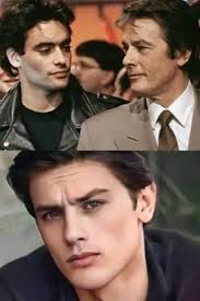 Anthony Delon with his father Alain Delon 😘😎